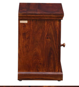 Niware Solid Sheesham Wood Right Door Bed Side Table For Bedroom