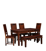 Niware Wooden 6 Seater Dining Set for Home