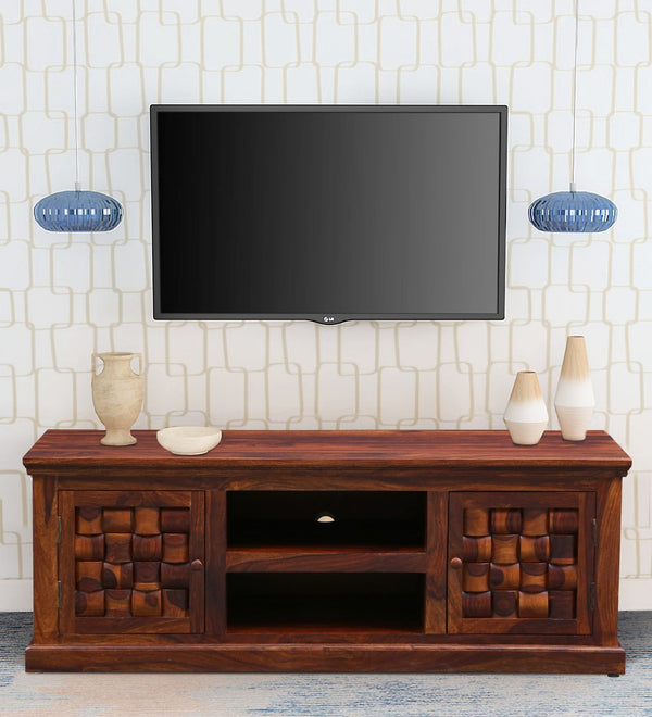 Niware Sheesham Wood Tv Unit For Living Room